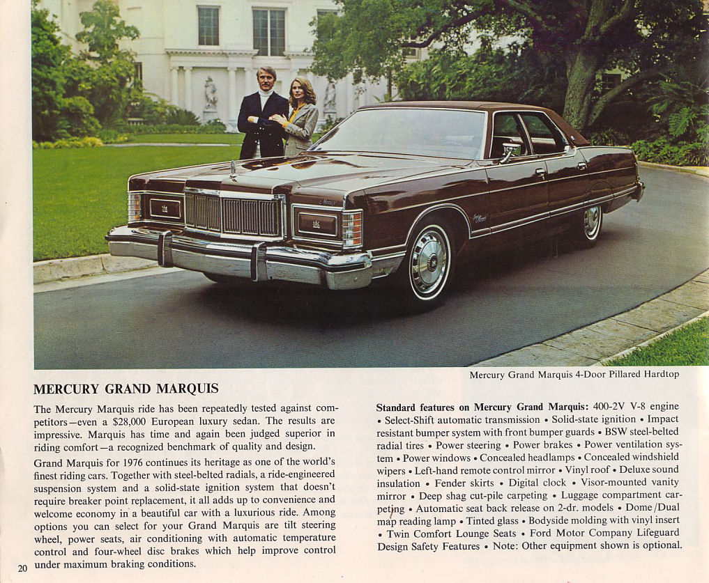 1976 Lincoln Mercury Brochure Page 17